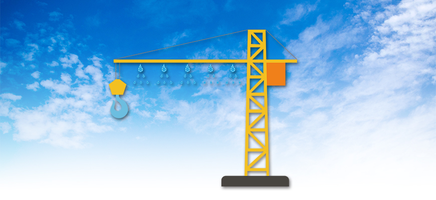 塔吊自動噴淋控制系統 塔吊自動噴淋控制系統 噴淋