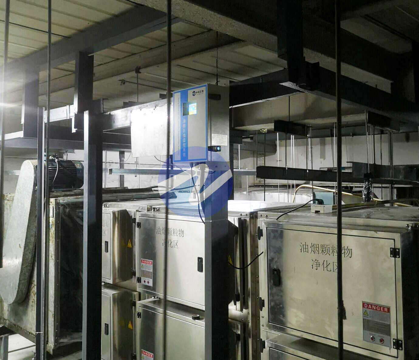 某電子(北京)有限公司--油煙在線監測系統